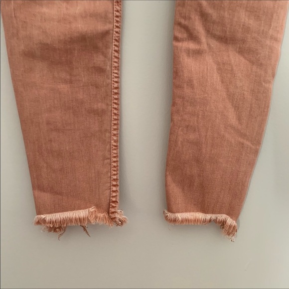 Zara The Skinny Distressed Hem Jean - Picture 3 of 5